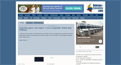 Desktop Screenshot of noticias-colombia.com